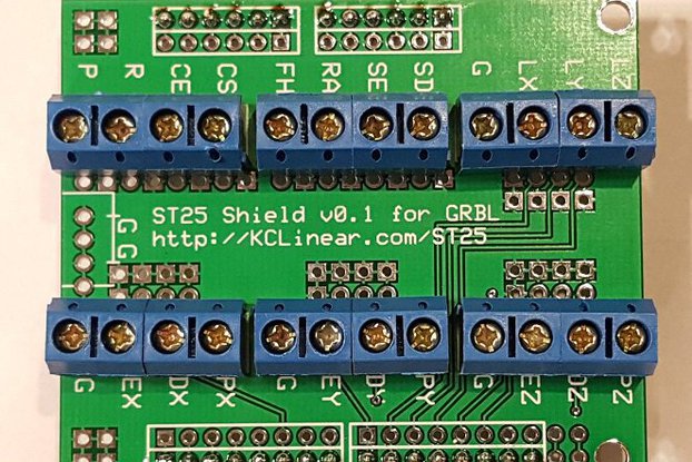 ST25 - Arduino GRBL Screw Terminal Breakout Board