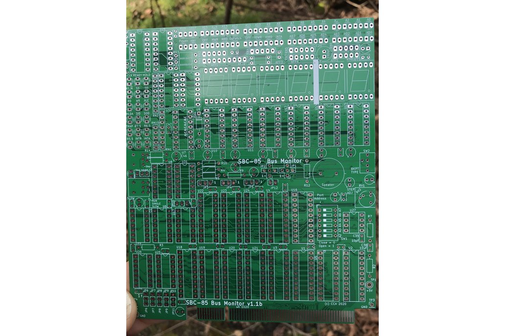 SBC-85 Bus Monitor Supreme v1.2b BARE BOARD -GOLD 1