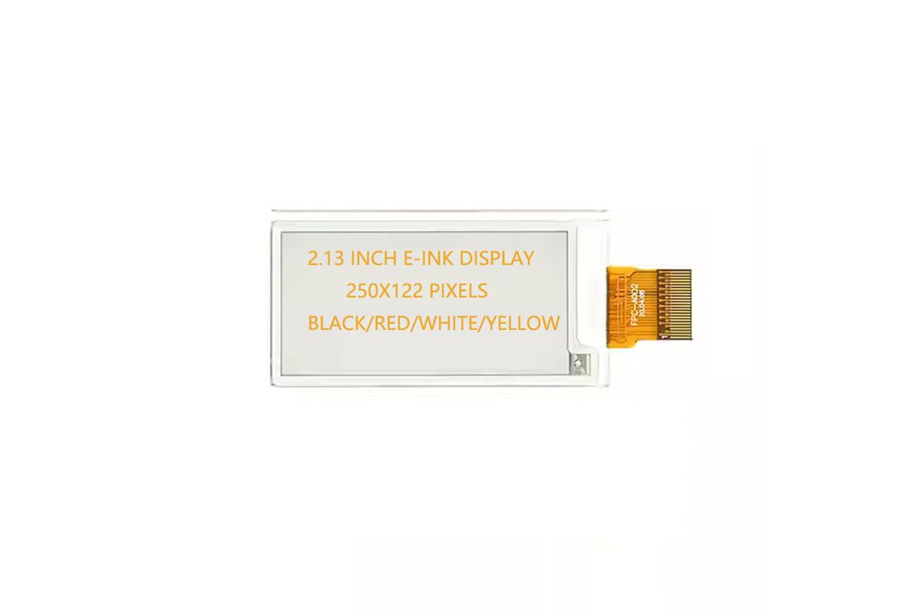 122 X 250 2.13 Inch E-Paper Display For EINK Click 1