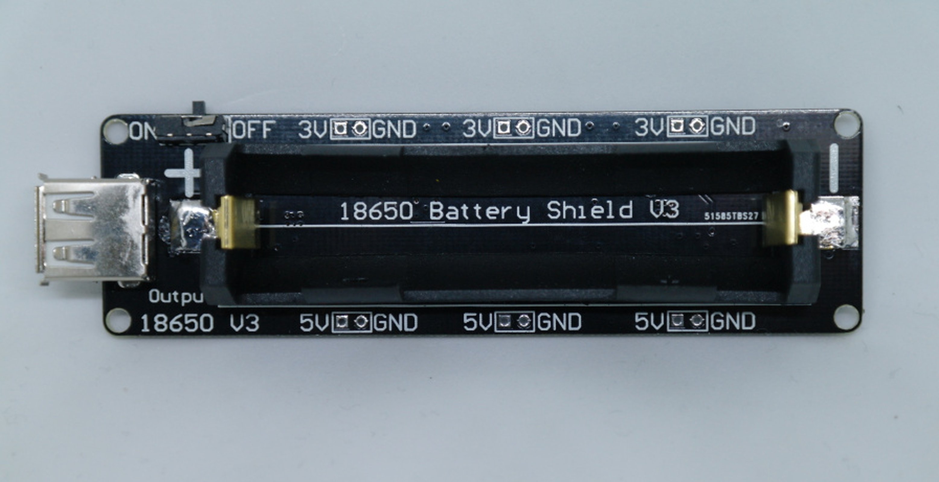 18650 battery shield v3 raspberrypi arduino from travis lin on tindie