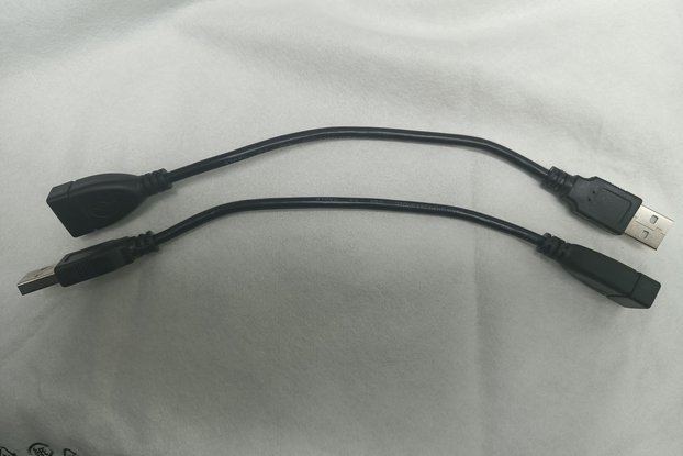 USB Power blocker / blocking Cable 18cm(shielded)