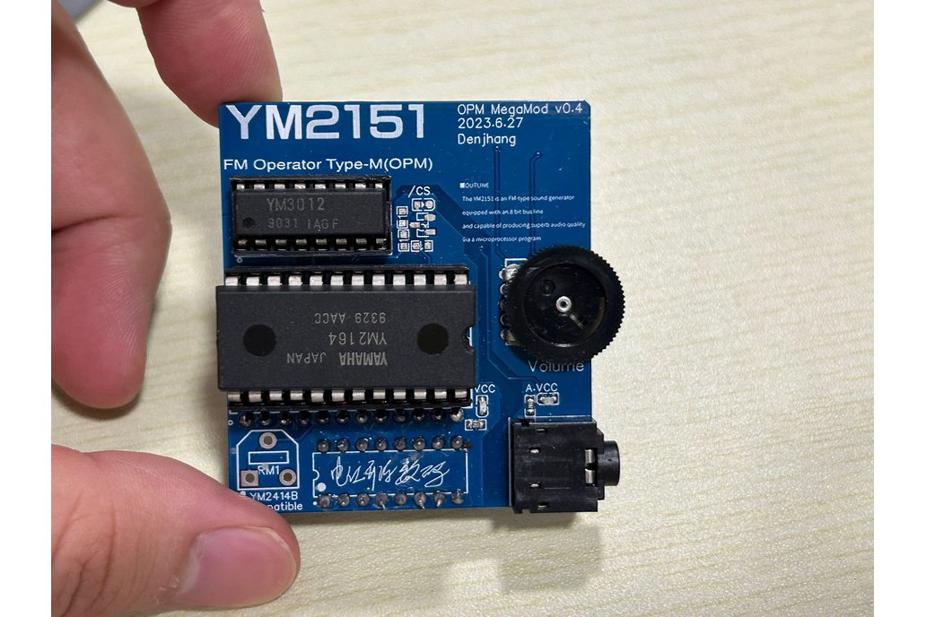 OPM MegaMod - Compact YM2151 music module 1