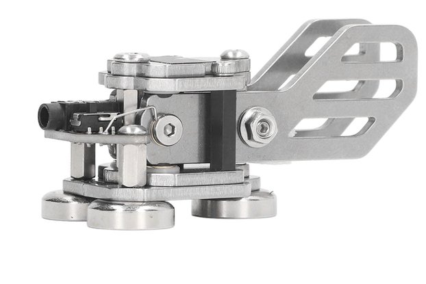 Adjustable Dual Paddle CW Key with Magnetic Base