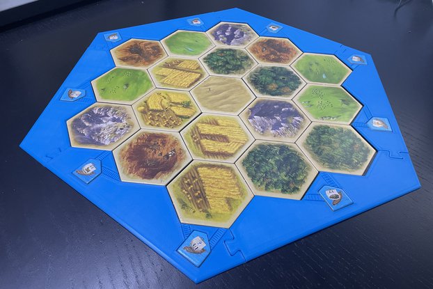 Settlers of Catan Sea Frame Border Replacement