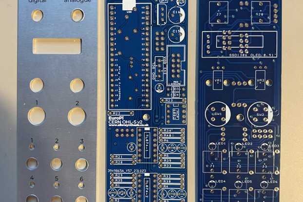 Allen Synthesis EuroPi PCBs and Panel