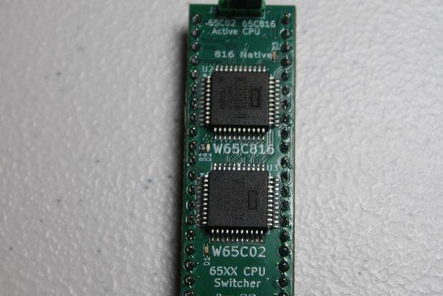 65XX CPU Switcher for OtterX and X16