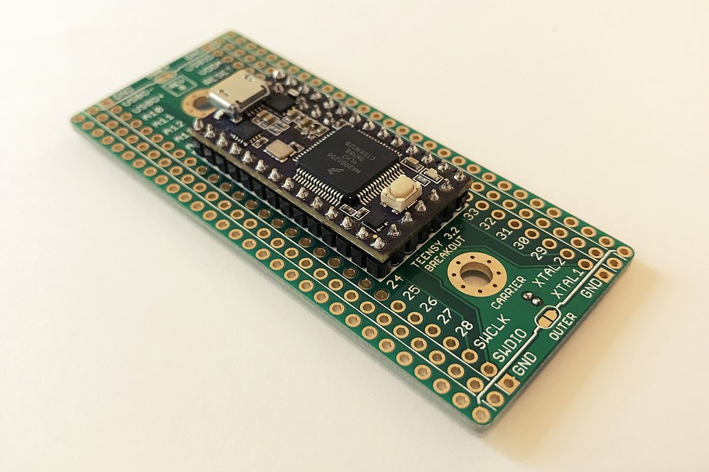 Teensy 3.2 Breakout (Revision B, Carrier) 1