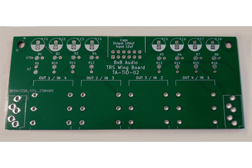 Teensy Audio TRS Input or Output Wing Board 1