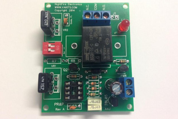 Timer with Adjustable ON & OFF Times, 6v Relay (#5484)