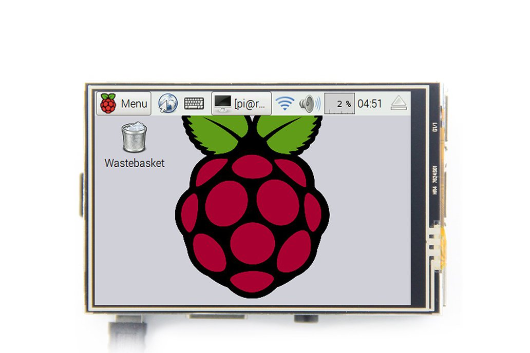 3.5“Touch Screen LCD Raspberry Pi Display 320x480 1