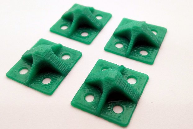 Green 3D Printed ZMR250 Landing Skids - Set of 4