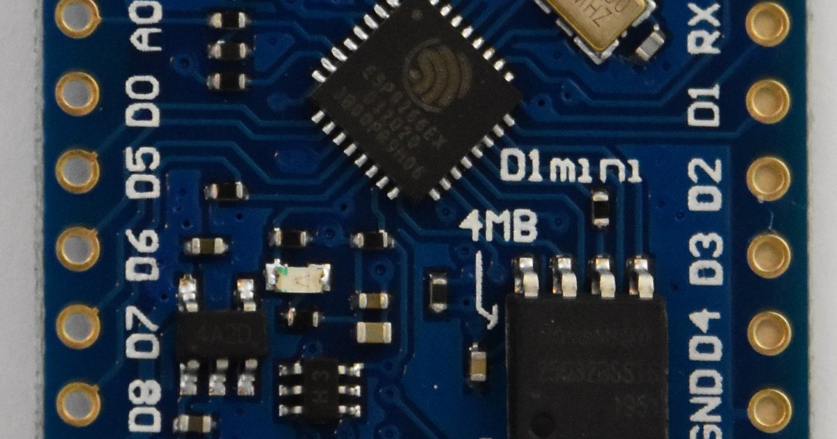 Wemos D1 Mini V3.0.0 WIFI Internet of Things ESP8266 CH340 4MB Development  Board