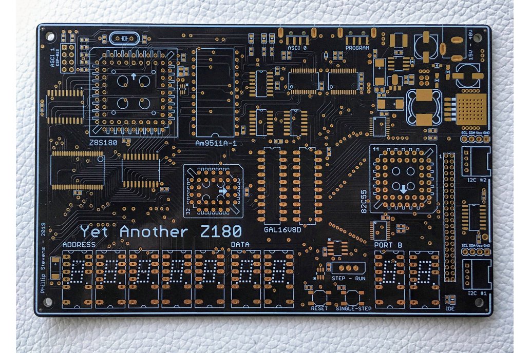 YAZ180 PCB - Modern Single Board Z80 Computer 1