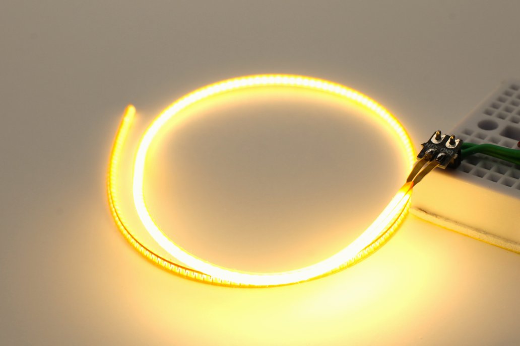 Flexible 30cm LED Neon-Like Glow Strip (Amber) V2 1