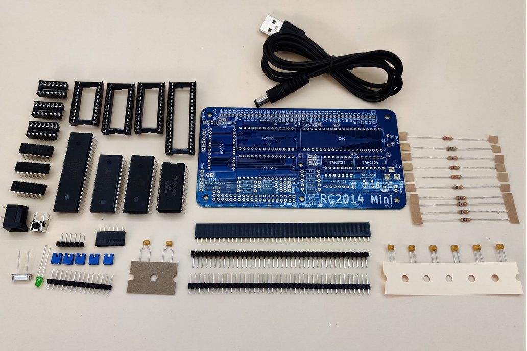 RC2014 Mini - Single Board Z80 Computer Kit 1