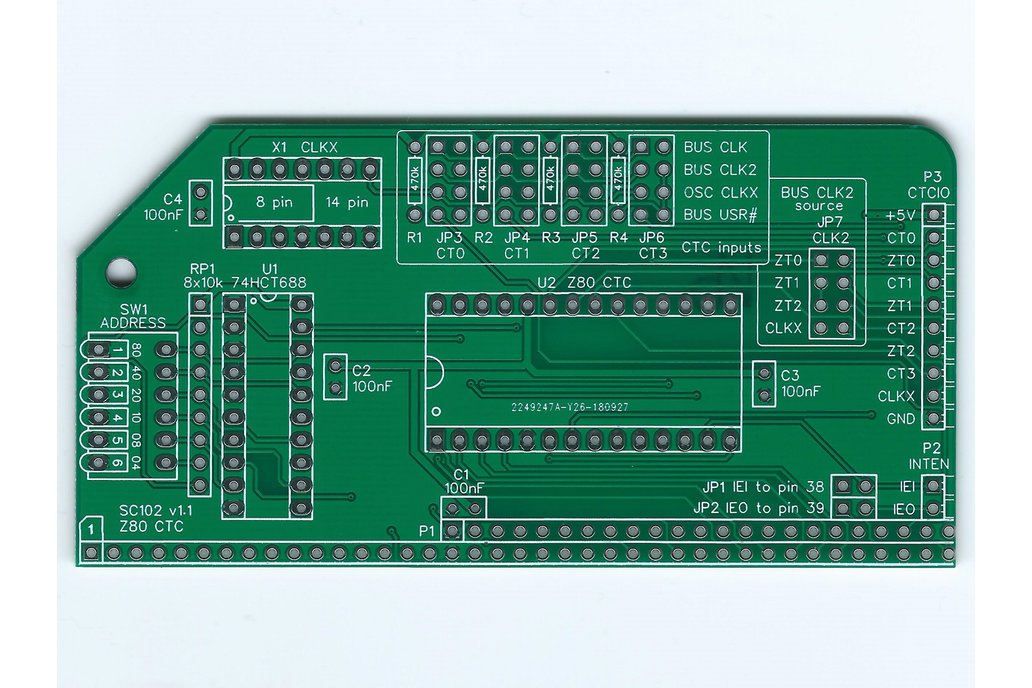 SC102 Z80 CTC Board for RC2014 1
