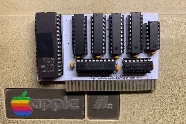 Apple II ProDOS bootable 1MB read-only drive v4.0