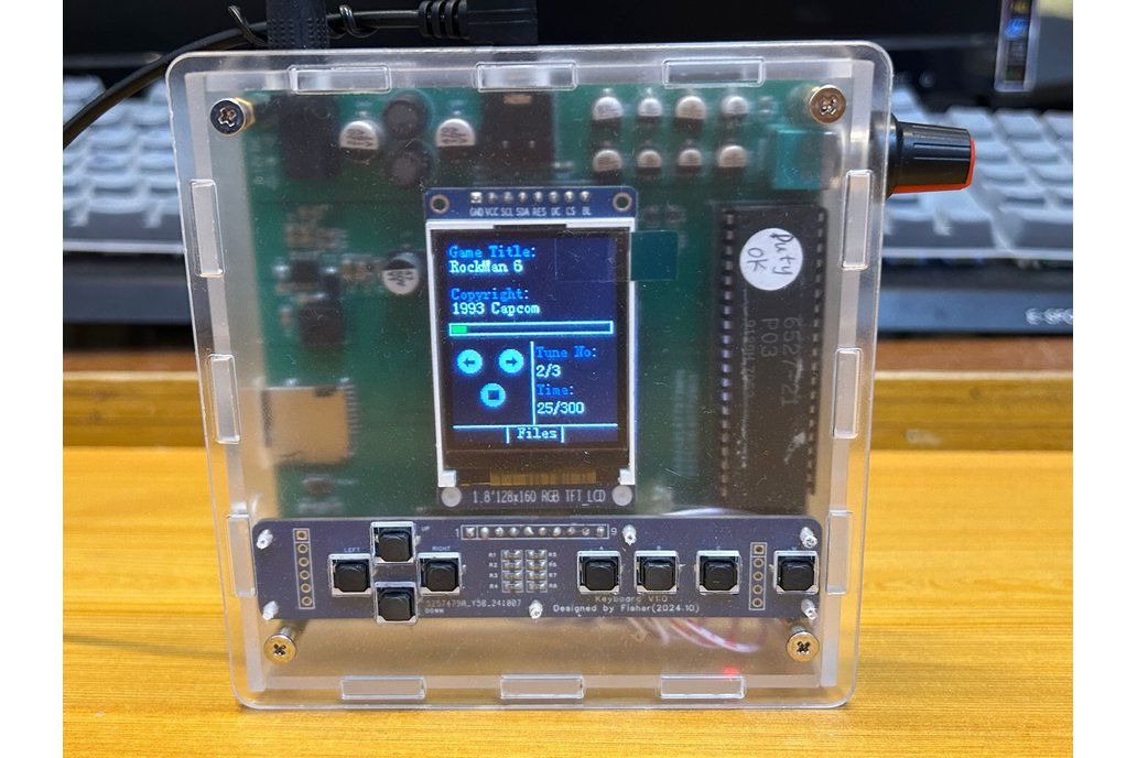 Fisher NES Music Box - 2A03 NSF/VGM Player 1