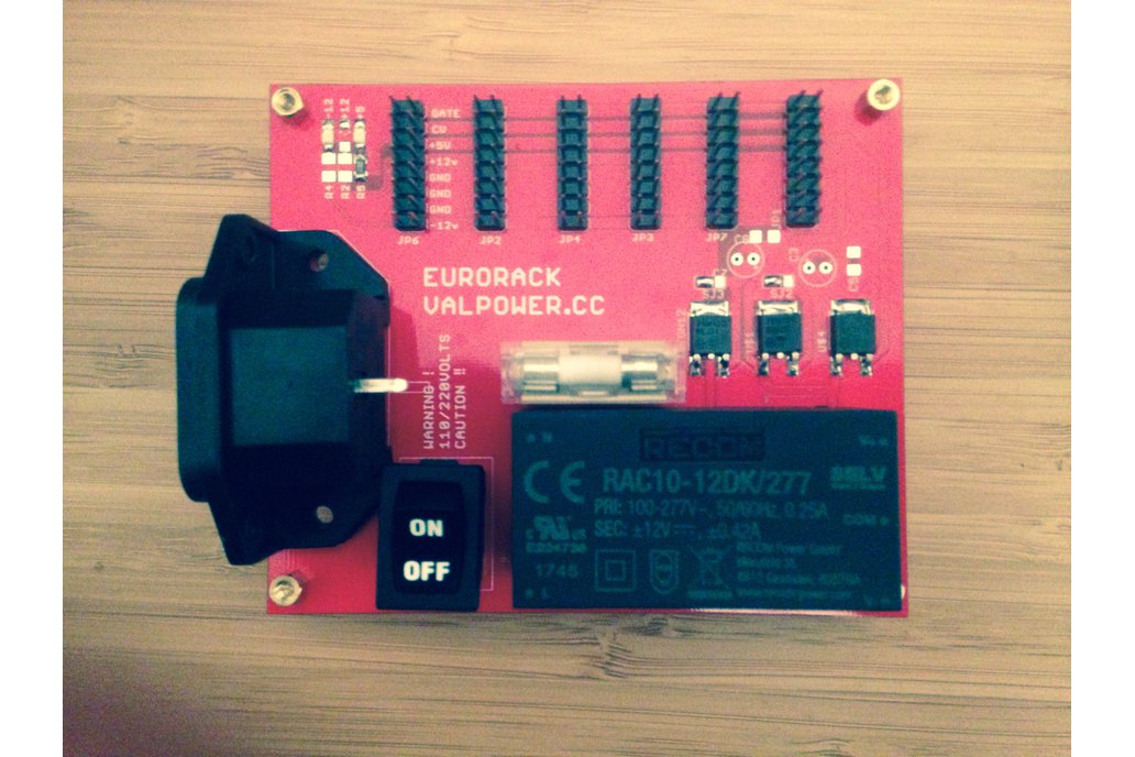 Eurorack Power supply for Modular Synth from Valpower on Tindie