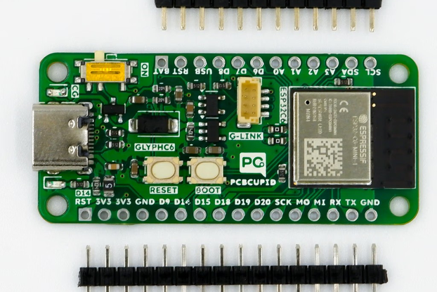 GLYPH C6 – WiFi / Zigbee Enabled ESP32C6 DEV Board