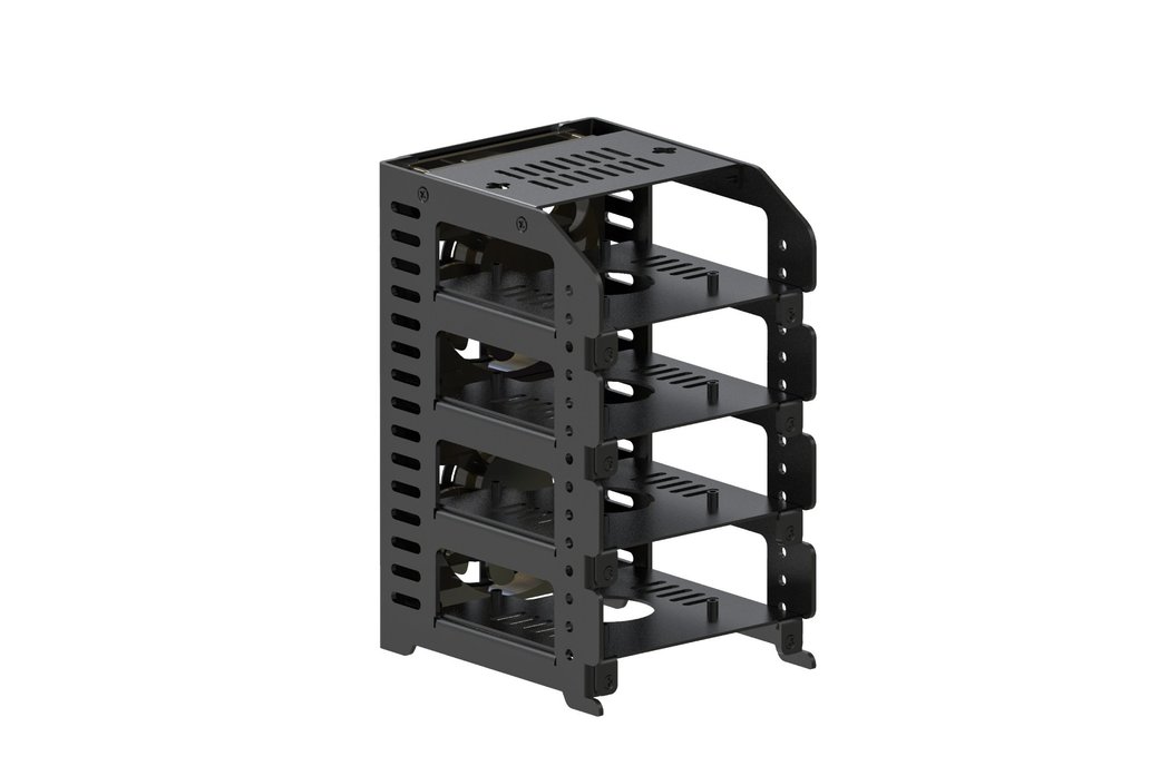 Cluster, Metal Rack Case with Protection Shield 1
