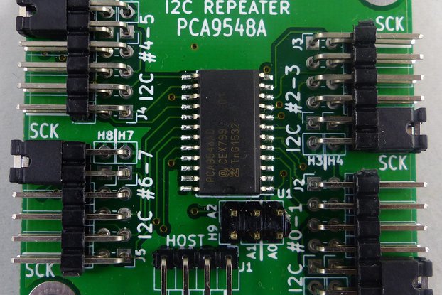 8-Channel I2C Repeater/Multiplexer (I2C-RPT-08)