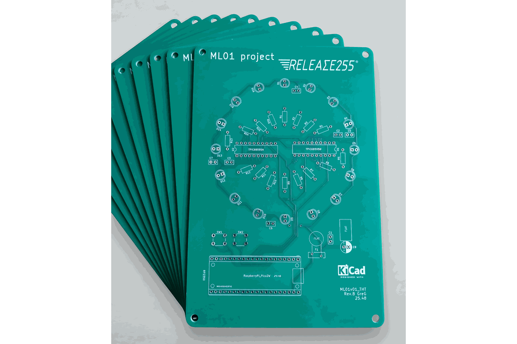 ML01 💡 The fully DIY LED board (PCB only) 1