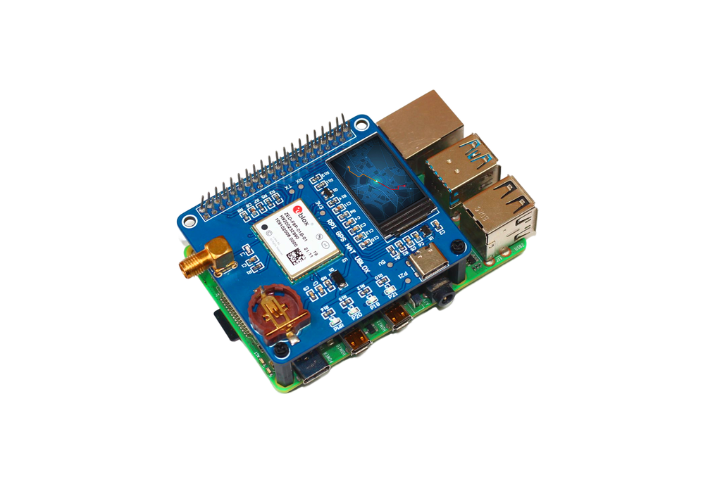 UBlox GPS-RTK HAT Board 1