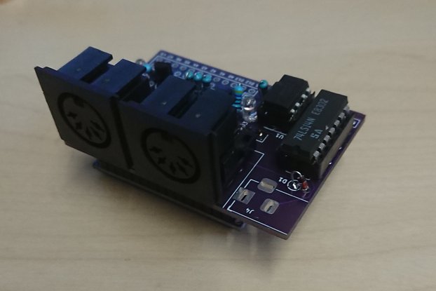 Arduino Nano MIDI Shield v0.3.1