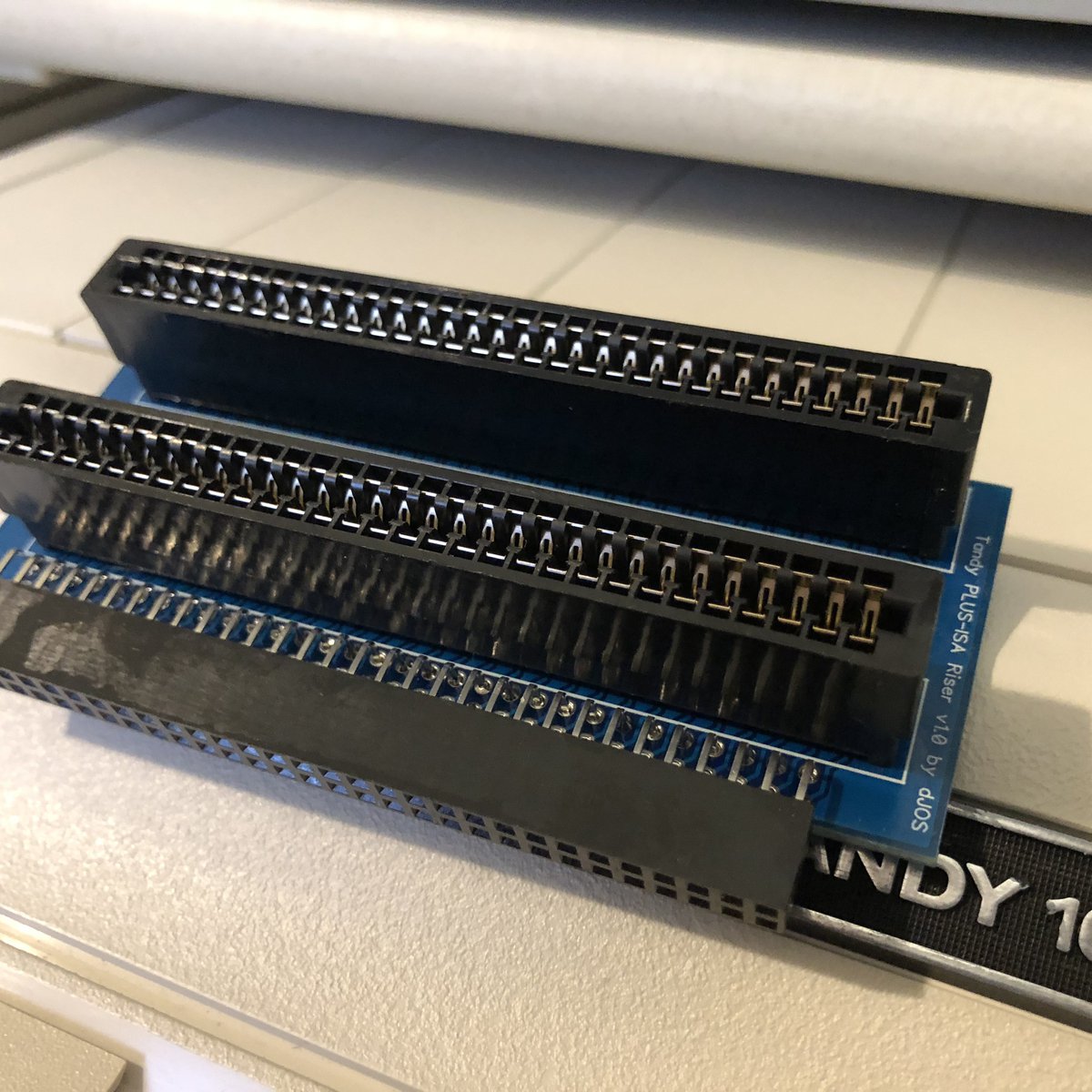 Tandy 1000 Ex Hx Plus Isa Riser Card From Cybernetic Systems On Tindie