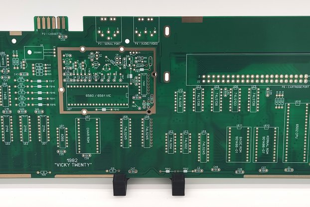 "Vicky Twenty" Commodore VIC-20 PCB Replica