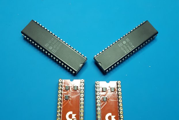 Commodore 64 full ESD protection for 6526