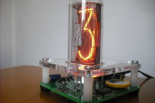 IN-18 Exclusive Single Digit NIXIE Clock with tube