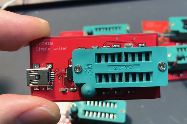 LPC810 simple writer