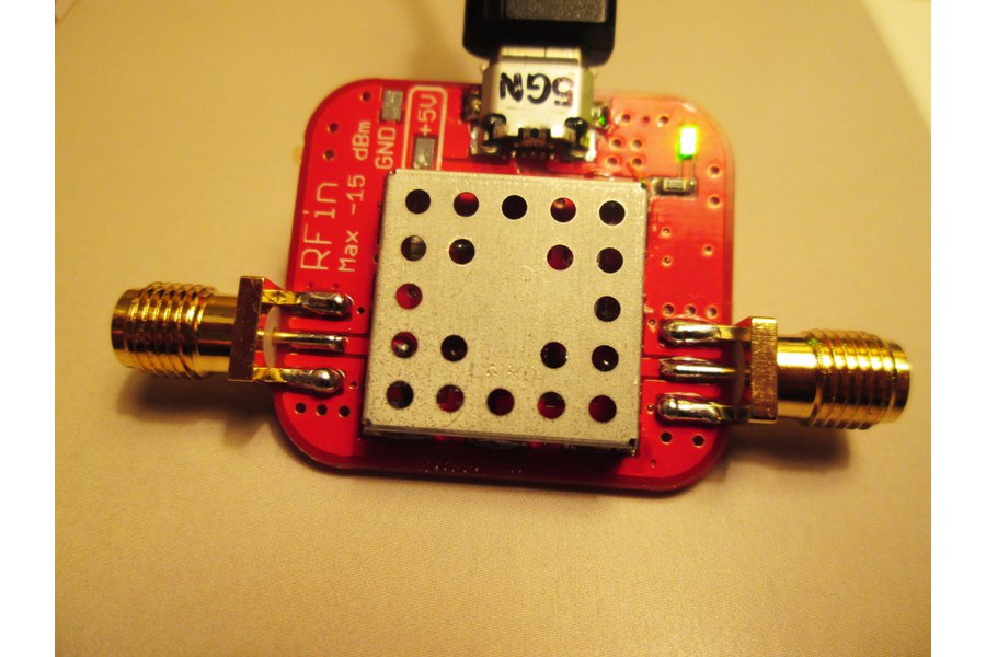 Prefiltered GPS L1 LNA Ultra Low Noise Amplifier from gpio on Tindie