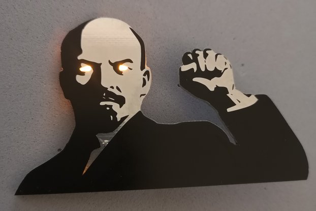 Lenin Electronic Badge