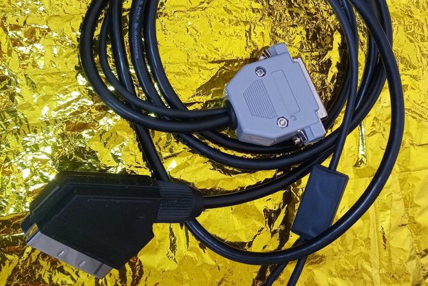AMYRGB2SCART - An RGB cable for Commodore Amiga