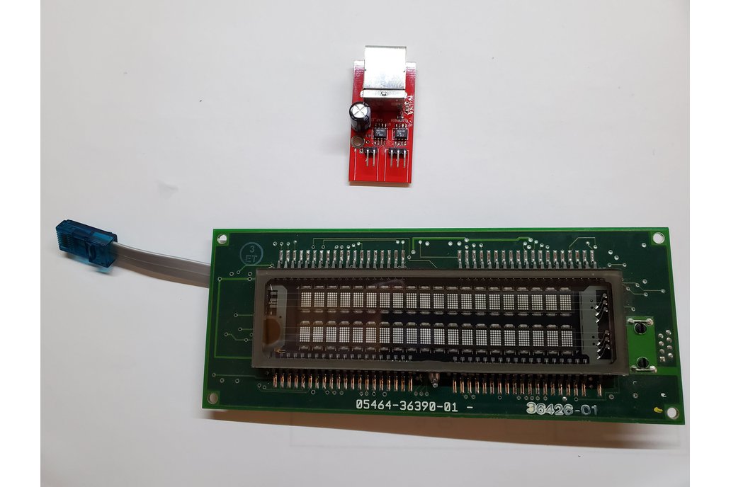 TTL Serial to RS-485 PCB and IEE VFD Display 1