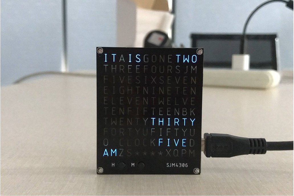 Small Word Clock Kit 1