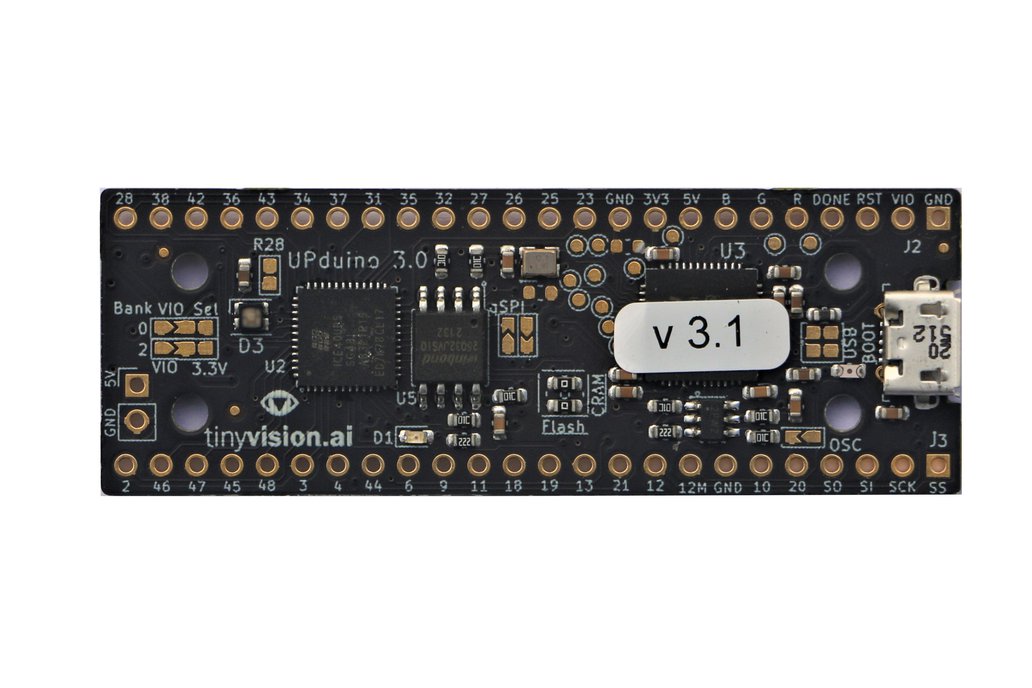 UPduino v3.1 low cost Lattice iCE40 FPGA board 1