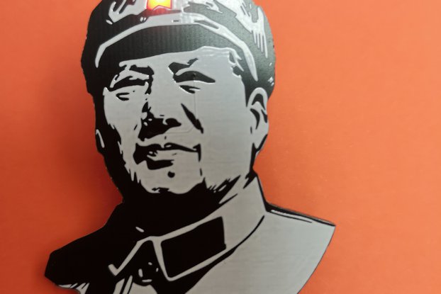 Mao Tse Tung Electronic Badge