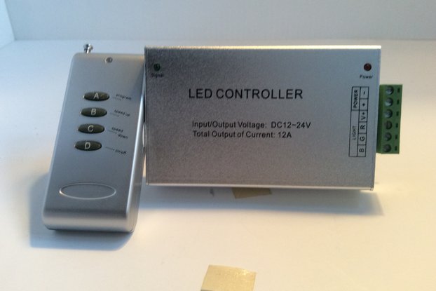 Radio Controller for an LED RGB Strip