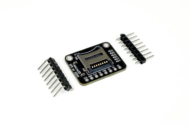 Micro SD SPI or SDIO Card Breakout Board – 3V only