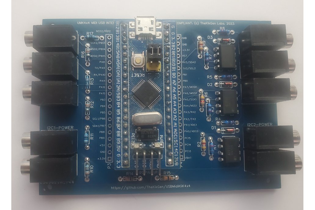UMK4X4 USB MIDI interface 3 I/O TRS TYPE A RP-054 1