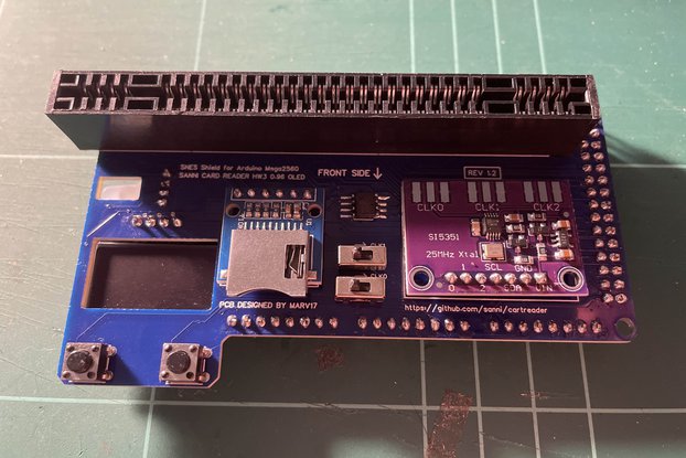 SNES Shield for Atmega 2560 development board