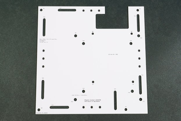 Mini-ITX DIN VESA Mounting Plate