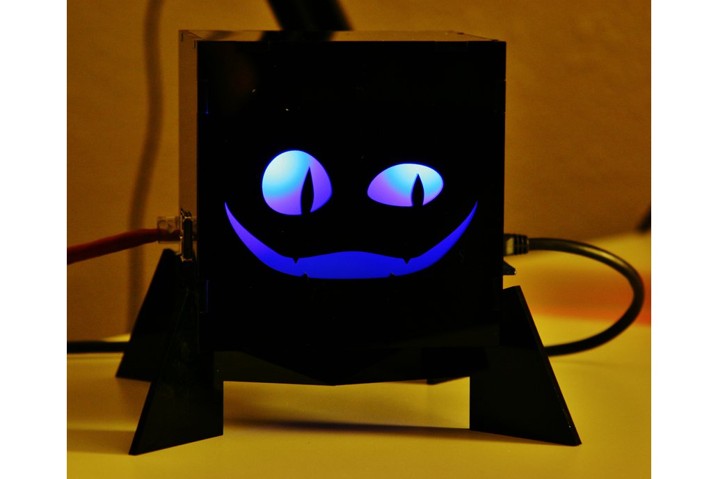 Nwazet Pi Head Case Kit with Backlight: Cheshire 1
