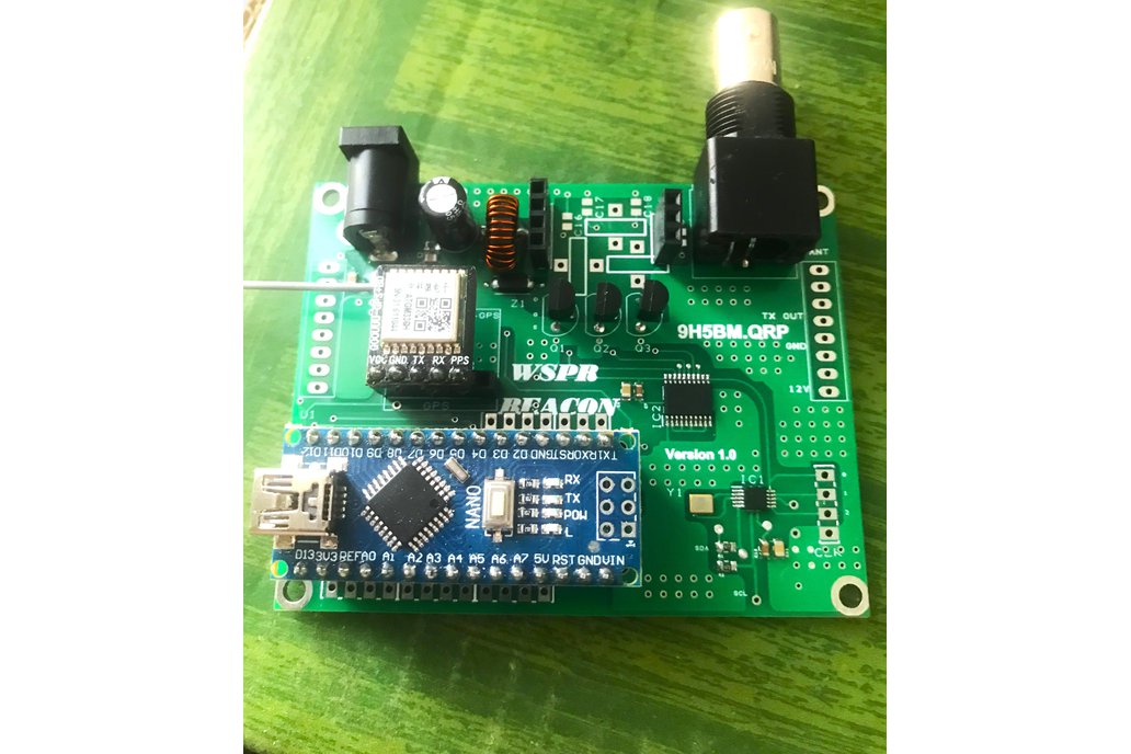 QRP WSPR Beacon with GPS V 1 (PCB ) 1