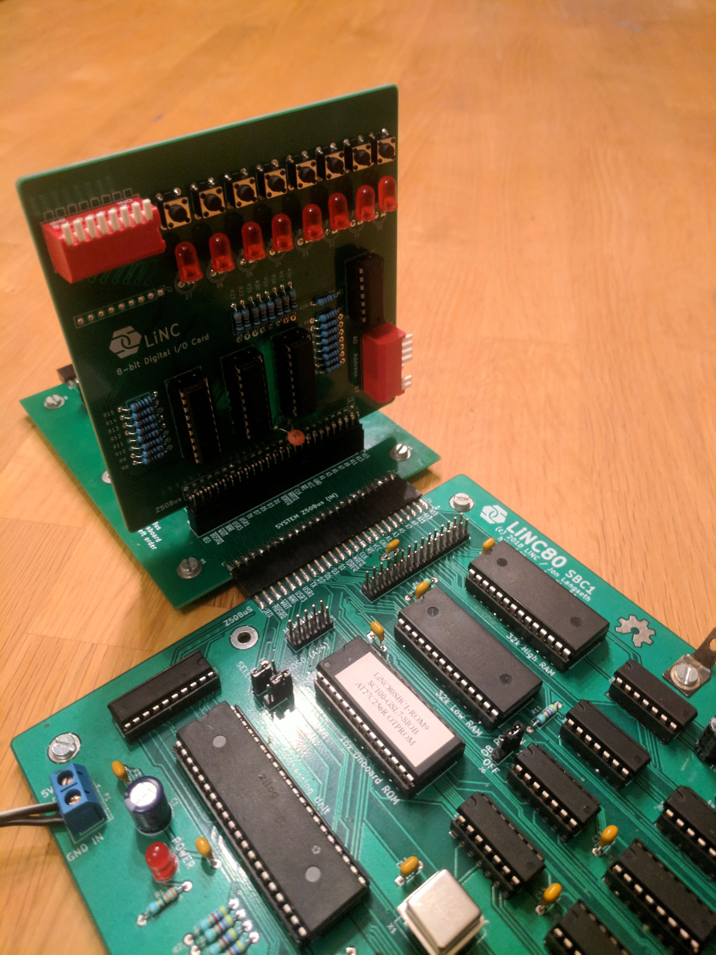 Z50Bus Simple digital I/O Card from LiNC on Tindie