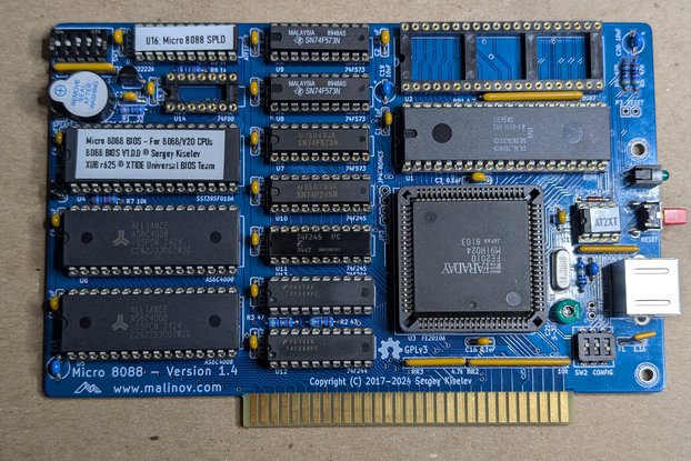 Micro 8088 - IBM XT Compatible Processor Board Kit